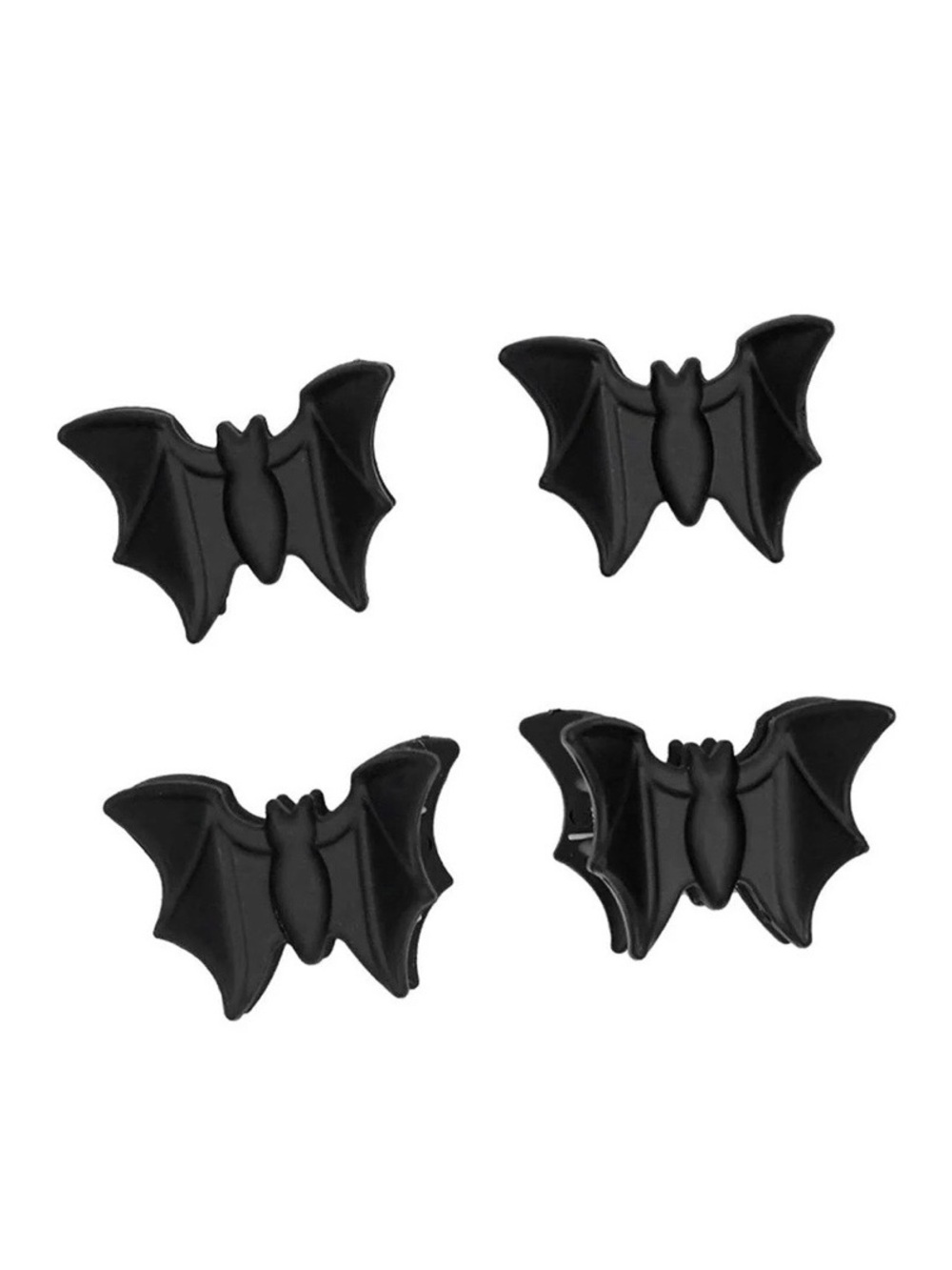 Kreepsville 666 Black Bat Hair Clips